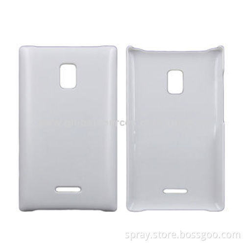 White PC Mobile Phone Cases, Ultra-slim and Lightweight